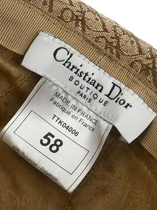 Christian Dior Trotter Hat Beige Rasta-Color main image 8